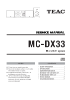 Teac MC-DX33-Service-Manual 